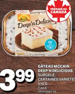 L'Intermarché GÂTEAU DEEP'N DELICIOUS | CAKE, 510 G offer