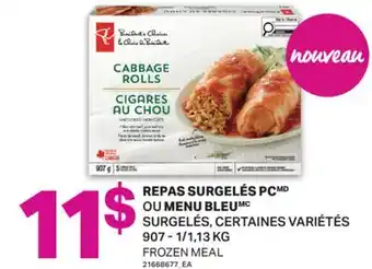 L'Intermarché REPAS SURGELÉS | FROZEN MEAL, 907 - 1/1,13 KG offer