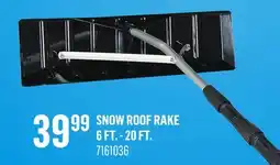 Canac Snow Roof Rake offer