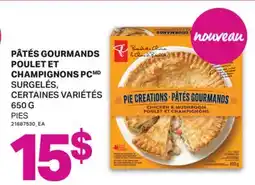 L'Intermarché PÂTÉS GOURMANDS POULET ET CHAMPIGNONS/ PIES, 650 G offer
