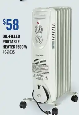 Canac Oil-Filled Portable Heater 1500W offer