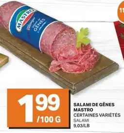 L'Intermarché SALAMI DE GÊNES | SALAMI offer