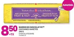 L'Intermarché BARRES DE CHOCOLAT/ CHOCOLATE BARS, 300 G offer