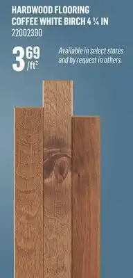 Canac Hardwood Flooring offer