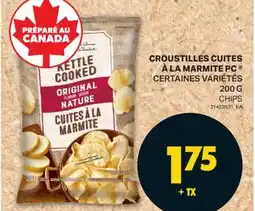L'Intermarché CROUSTILLES CUITES À LA MARMITE | CHIPS, 250 G offer