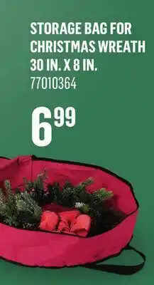 Canac Storage Bag for Christmas Wreath 30 in. x 8 in offer