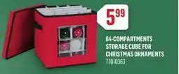 Canac 64-Compartments Storage Cube for Christmas Ornaments offer