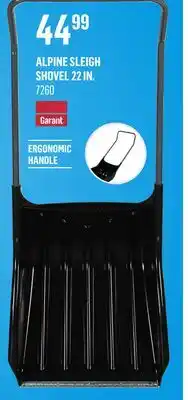 Canac Alpine Sleigh Shovel 22 in offer