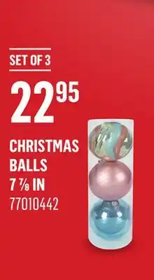 Canac Christmas Balls offer