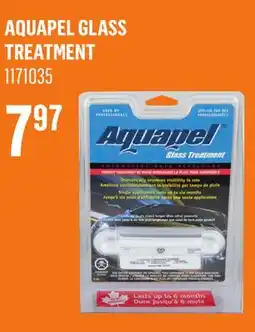 Canac Aquapel Glass Treatment offer