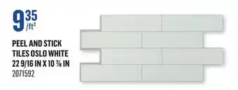 Canac Peel and Stick Tiles offer