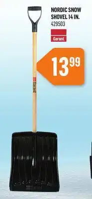 Canac Garant Nordic Snow Shovel 14 in offer
