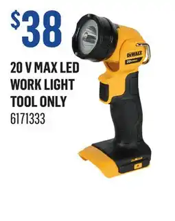 Canac 20 V MAX LED Work Light Tool Only offer