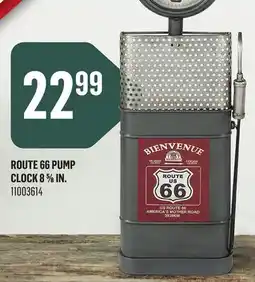 Canac Route 66 Pump Clock 8 5/8 in offer