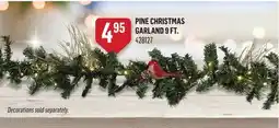 Canac Pine Christmas Garland 9 ft offer