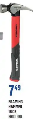 Canac Framing Hammer 16oz offer