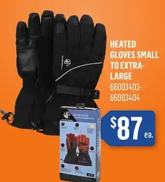 Canac Heated Gloves Small / Medium offer