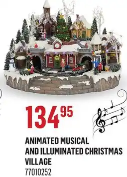 Canac Animated Musical and Illuminated Christmas Village offer
