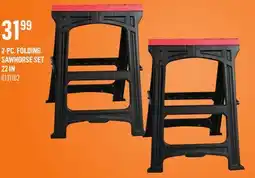 Canac 2-Pc. Folding Sawhorse Set 22 in offer