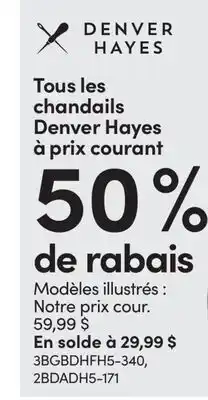 L'équipeur Tous les chandails Denver Hayes offer