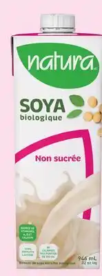 Avril Boisson de soya enrichie bio offer