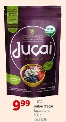 Avril pulpe d'açai juçara bio offer