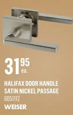 Canac WEISER Halifax Door Handle offer