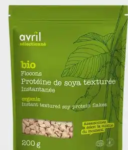 Avril flocons granules protéine soya ou de pois texturée bios offer