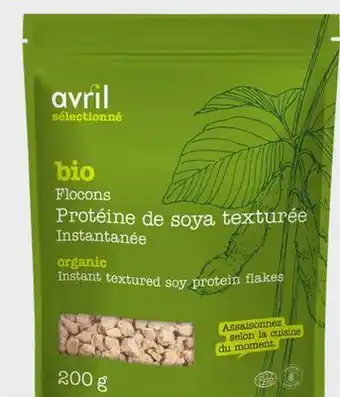 Avril flocons granules protéine soya ou de pois texturée bios offer