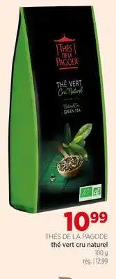 Avril thé vert cru naturel offer