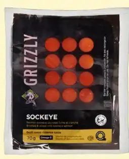 Avril saumon sockeye sauvage fumé et tranché offer