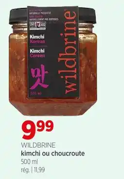 Avril kimchi ou choucroute offer