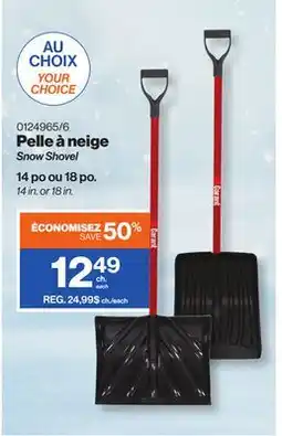 Patrick Morin Snow Shovel offer