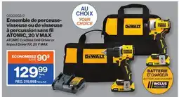 Patrick Morin ATOMIC Cordless Drill/Driver or Impact Driver Kit, 20 V MAX offer