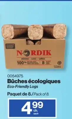 Patrick Morin Eco-Friendly Logs offer
