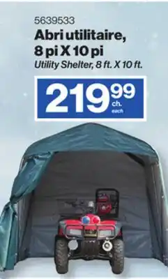 Patrick Morin Utility Shelter, 8 ft. X 10 ft offer