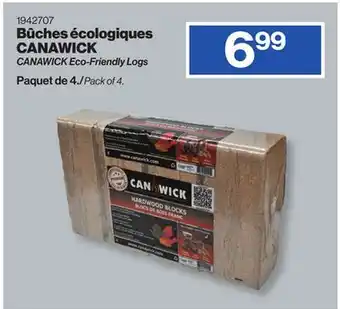 Patrick Morin CANAWICK Eco-Friendly Logs offer