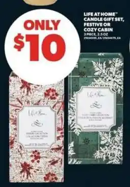 Real Canadian Superstore LIFE AT HOME Candle Gift Set offer