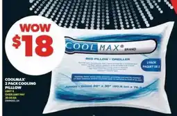 Real Canadian Superstore COOLMAX 2 Pack Cooling Pillow offer