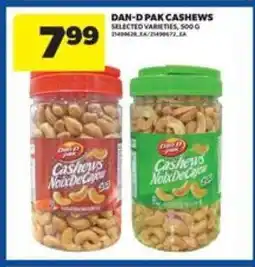 Real Canadian Superstore DAN-D-PAK CASHEWS offer