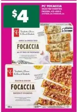 Real Canadian Superstore PC Focaccia offer