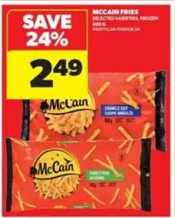 Real Canadian Superstore McCain fries offer