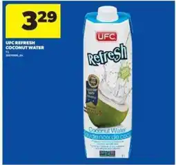 Real Canadian Superstore UFC Refresh Coconut Water offer