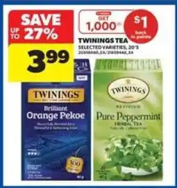 Real Canadian Superstore TWININGS TEA offer