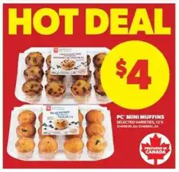 Real Canadian Superstore PC MINI-MUFFINS offer