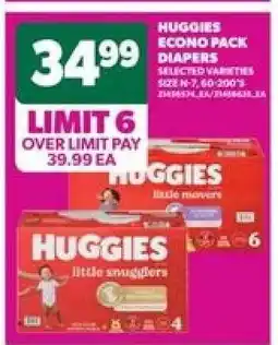 Real Canadian Superstore Huggies Econo Pack Diapers offer
