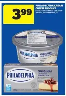 Real Canadian Superstore PHILADELPHIA CREAM CHEESE PRODUCT offer