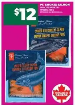 Real Canadian Superstore PC Smoked Salmon offer