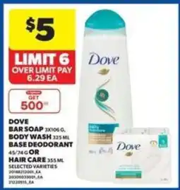 Real Canadian Superstore Dove Products offer