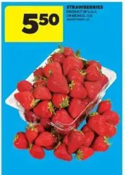 Real Canadian Superstore Strawberries offer